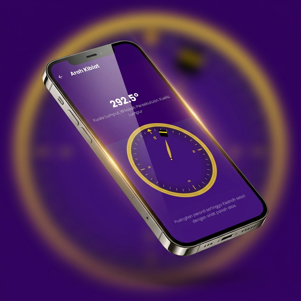 Qibla Compass UI